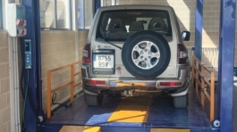 Elevador 4 columnas para Talleres Castro en Belmonte