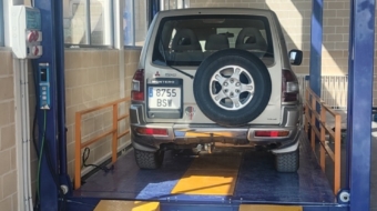 Elevador 4 columnas para Talleres Castro en Belmonte